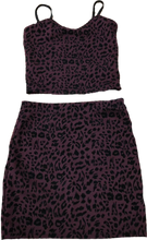 Load image into Gallery viewer, Leather Cheetah Skort, Cheryl Kids
