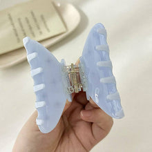 Load image into Gallery viewer, Solid Color Rhinestone Acetate Hair Claw DP25B942
