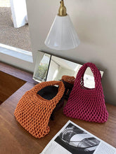 Load image into Gallery viewer, Simple Solid Color Hellow Out Bag MK2BW6S10BOB52
