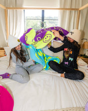 Load image into Gallery viewer, Happy Face &amp; Lightning Plush Throw Blankets
